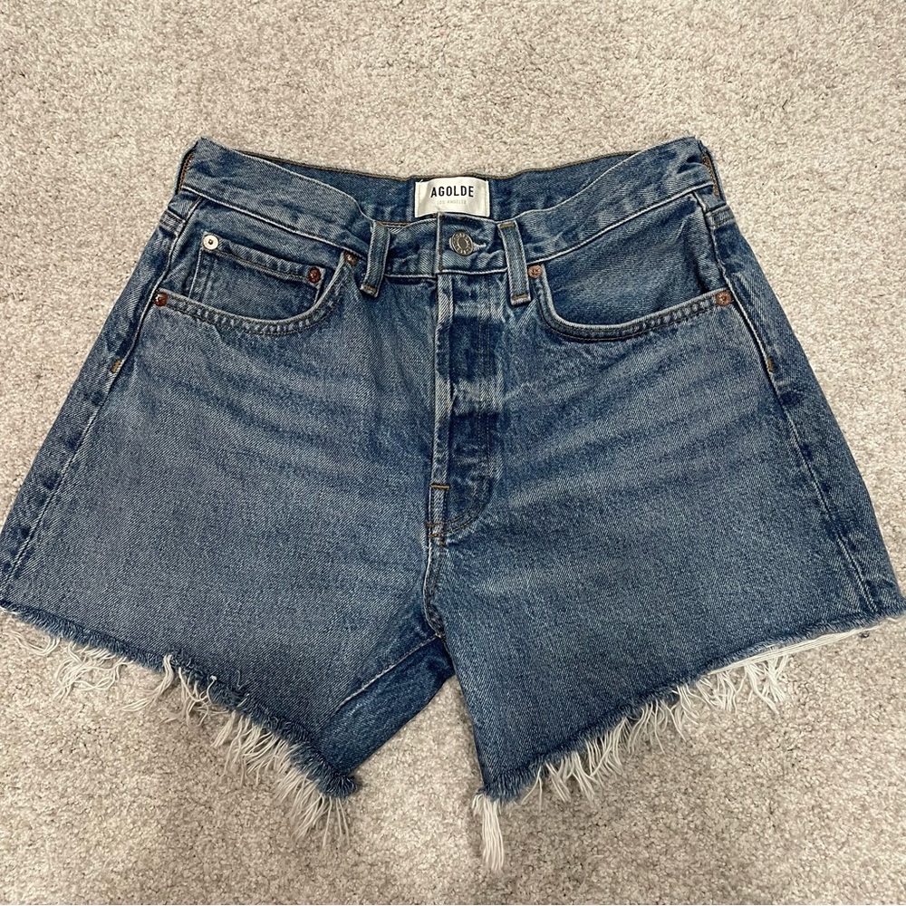 Agolde Parker Long Shorts size 26 EUC